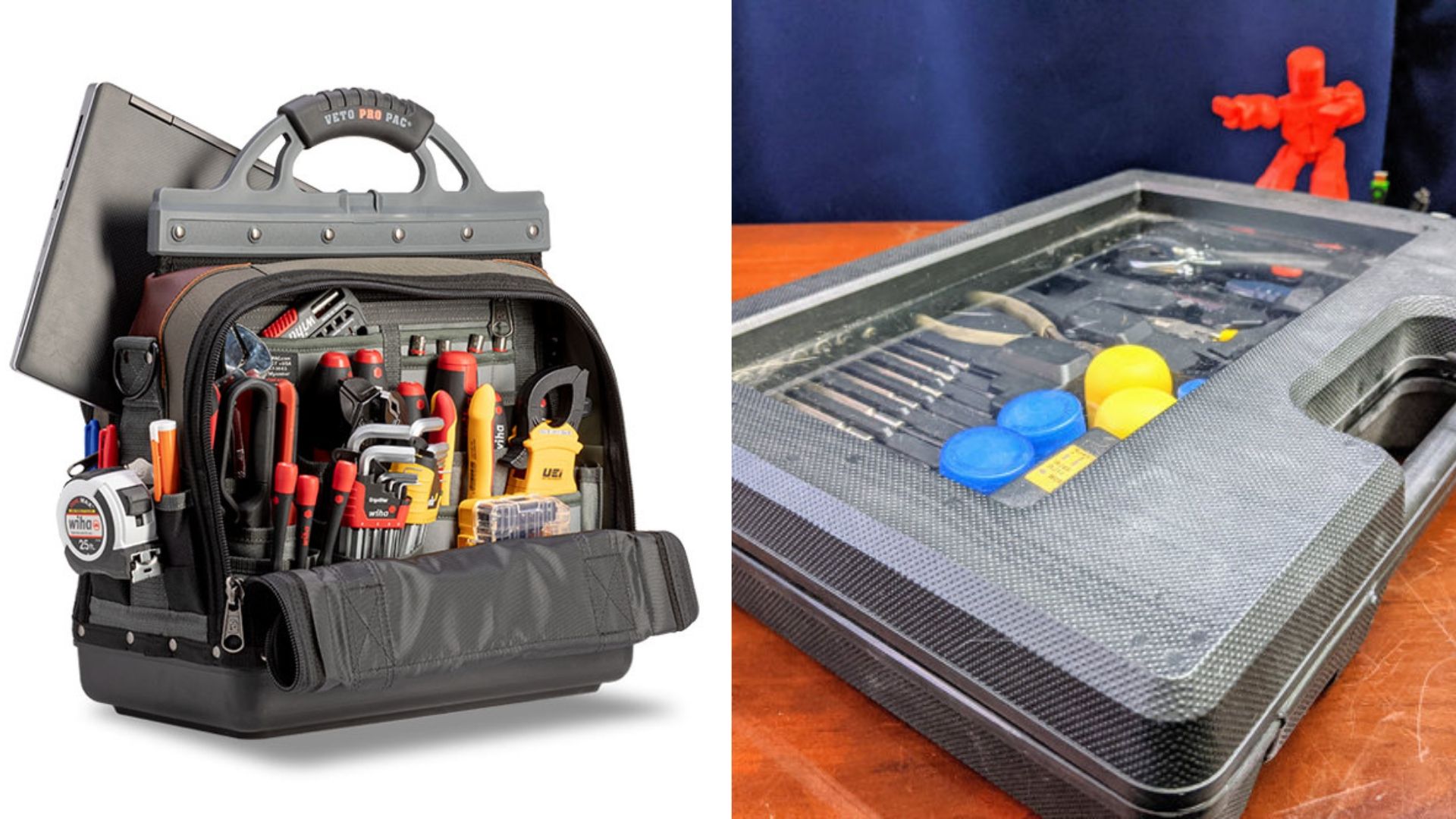 2 different types of tool kits.