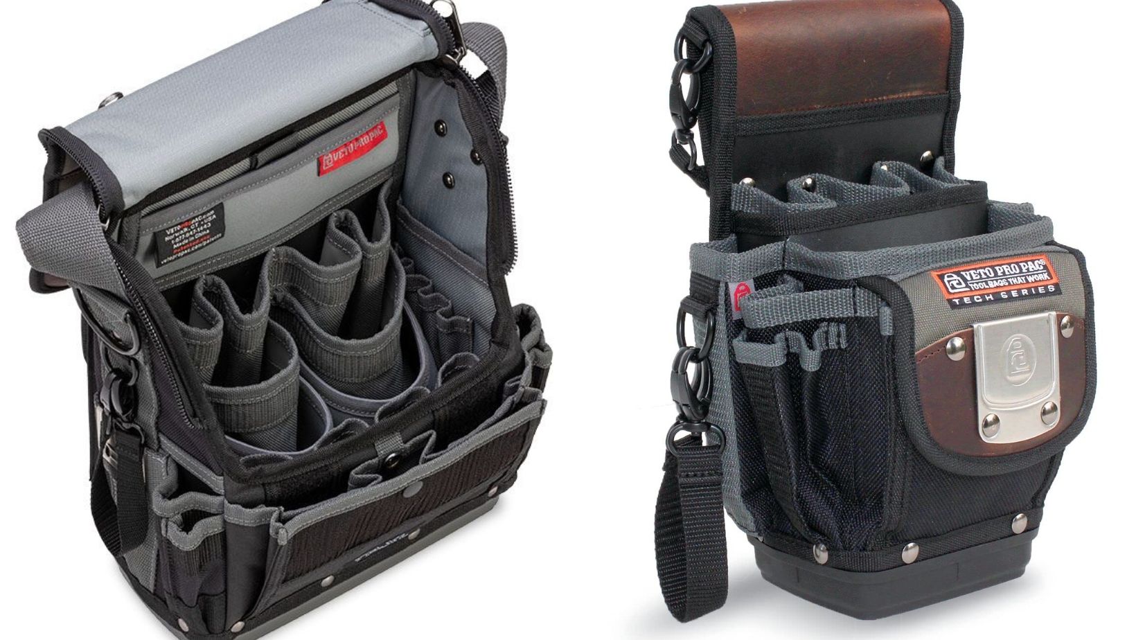 Two well constructed veto pro pac tool bags